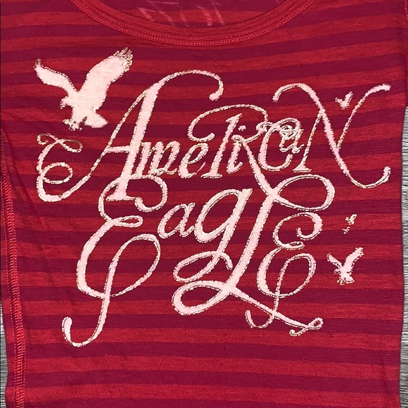 American Eagle Long Sleeve T-Shirt - Picture 2 of 5
